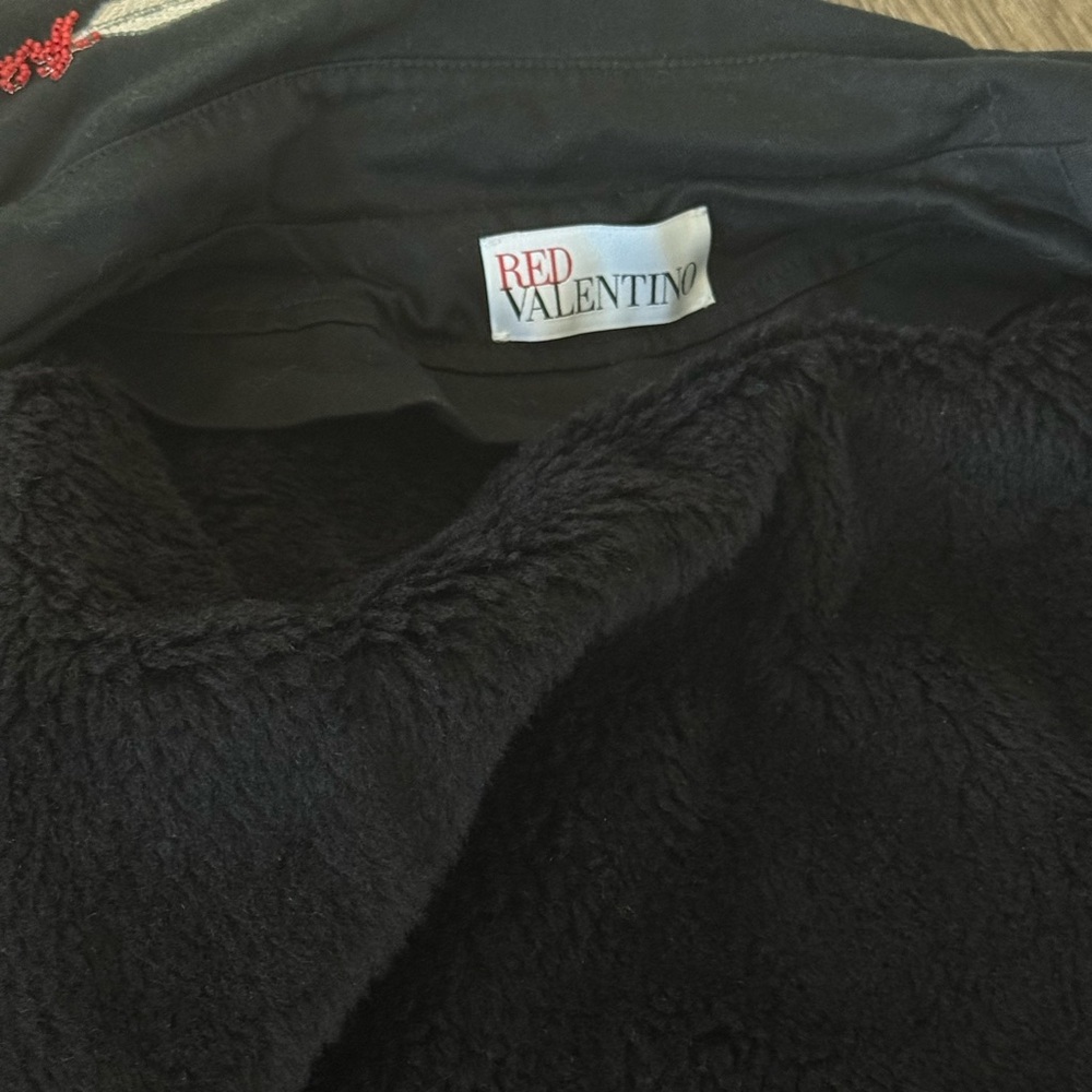 RED Valentino Elegant Black Outerwear
